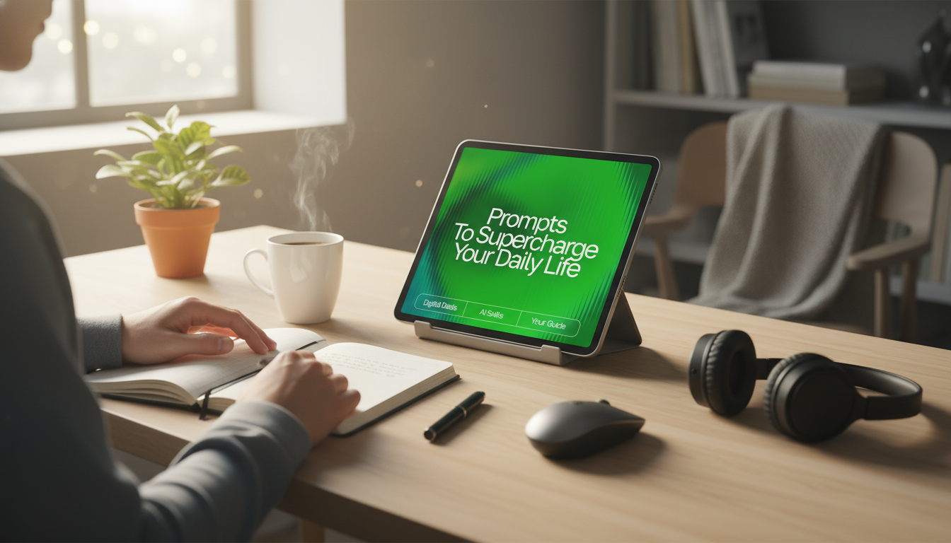 Everyday AI Templates for Planning, Writing & Life Admin