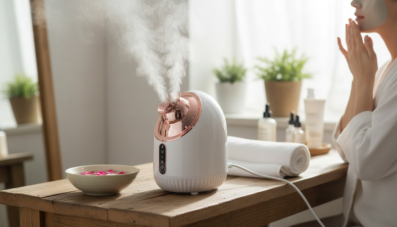 Cold, Warm & Hot Facial Steamer: At-Home Skin Prep