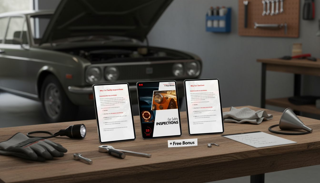 DIY Car Safety Inspection at Home: Quick Checklist