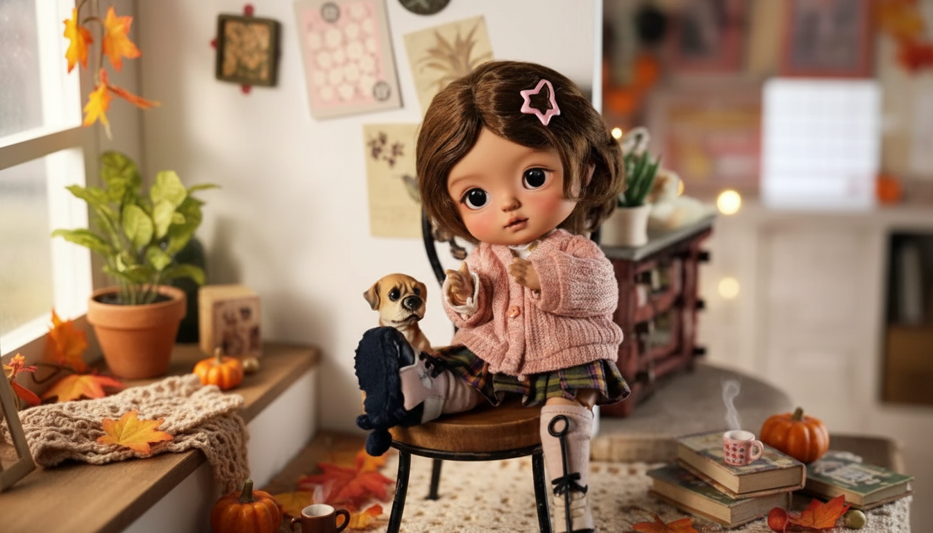 Plums 1/6 BJD Doll: Autumn Resin, Thessa Posing Guide